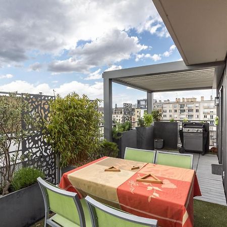 Illanka - Appartement 3 Chambres Avec Parking Et Terrasse Proche Gare Rennes Eksteriør billede