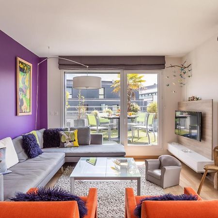 Illanka - Appartement 3 Chambres Avec Parking Et Terrasse Proche Gare Rennes Eksteriør billede