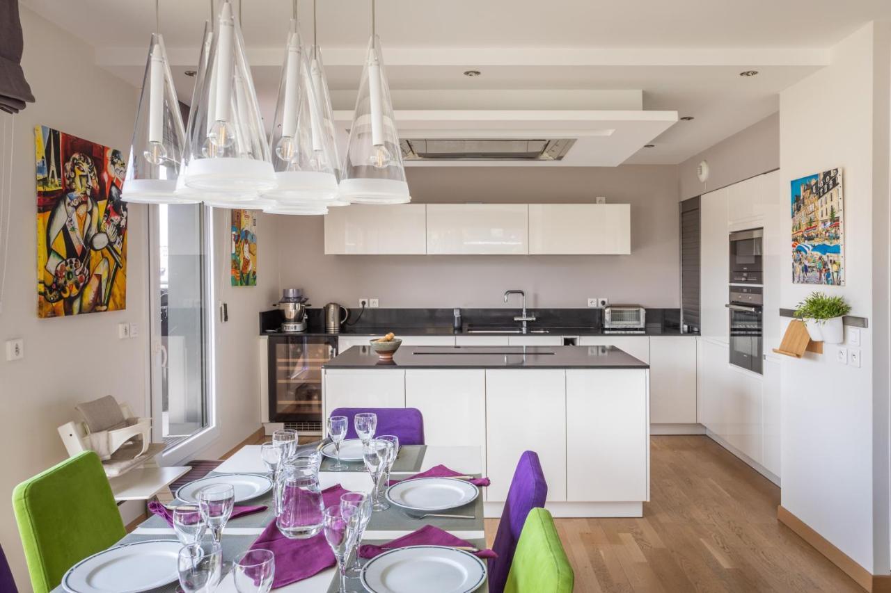 Illanka - Appartement 3 Chambres Avec Parking Et Terrasse Proche Gare Rennes Eksteriør billede