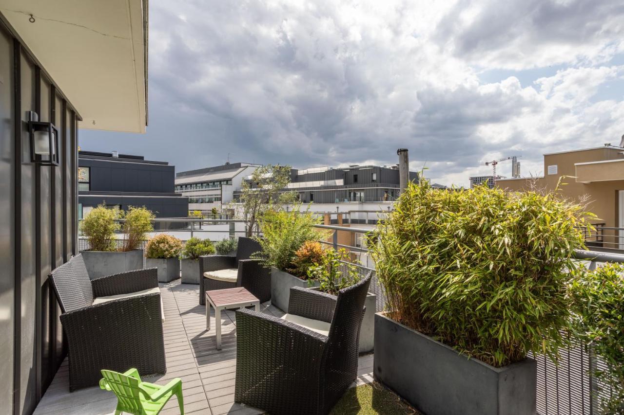 Illanka - Appartement 3 Chambres Avec Parking Et Terrasse Proche Gare Rennes Eksteriør billede
