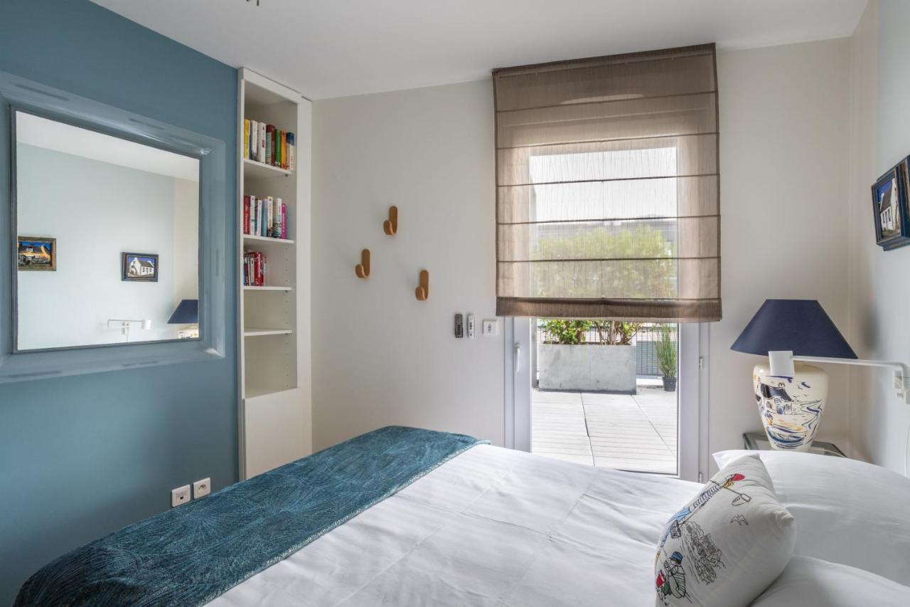 Illanka - Appartement 3 Chambres Avec Parking Et Terrasse Proche Gare Rennes Eksteriør billede